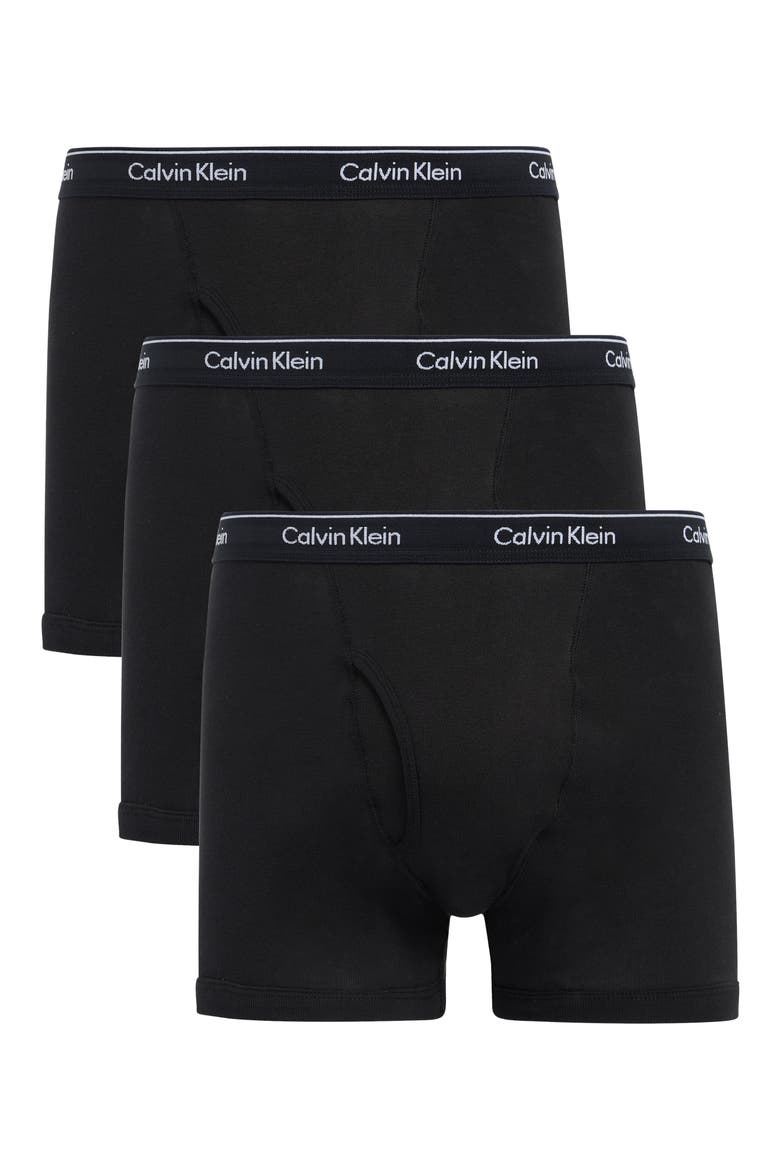 Boxer Briefs - Pack of 3, Main, color, BLACK