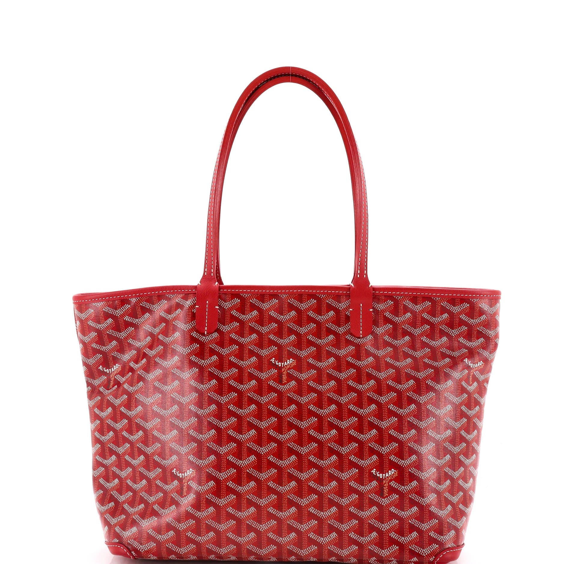 Artois Tote Coated Canvas PM, Main, color, Red