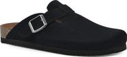 White Mountain Footwear Bari Faux Shearling Footbed Suede Mule