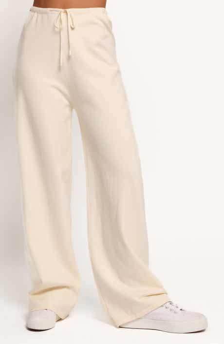 Petal & Pup Ash Knit Wide Leg Pants