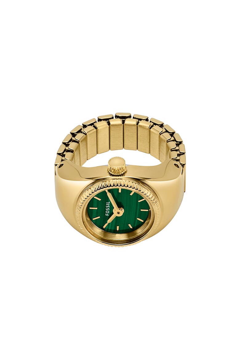Ring Watch, 15mm, Alternate, color, GOLD