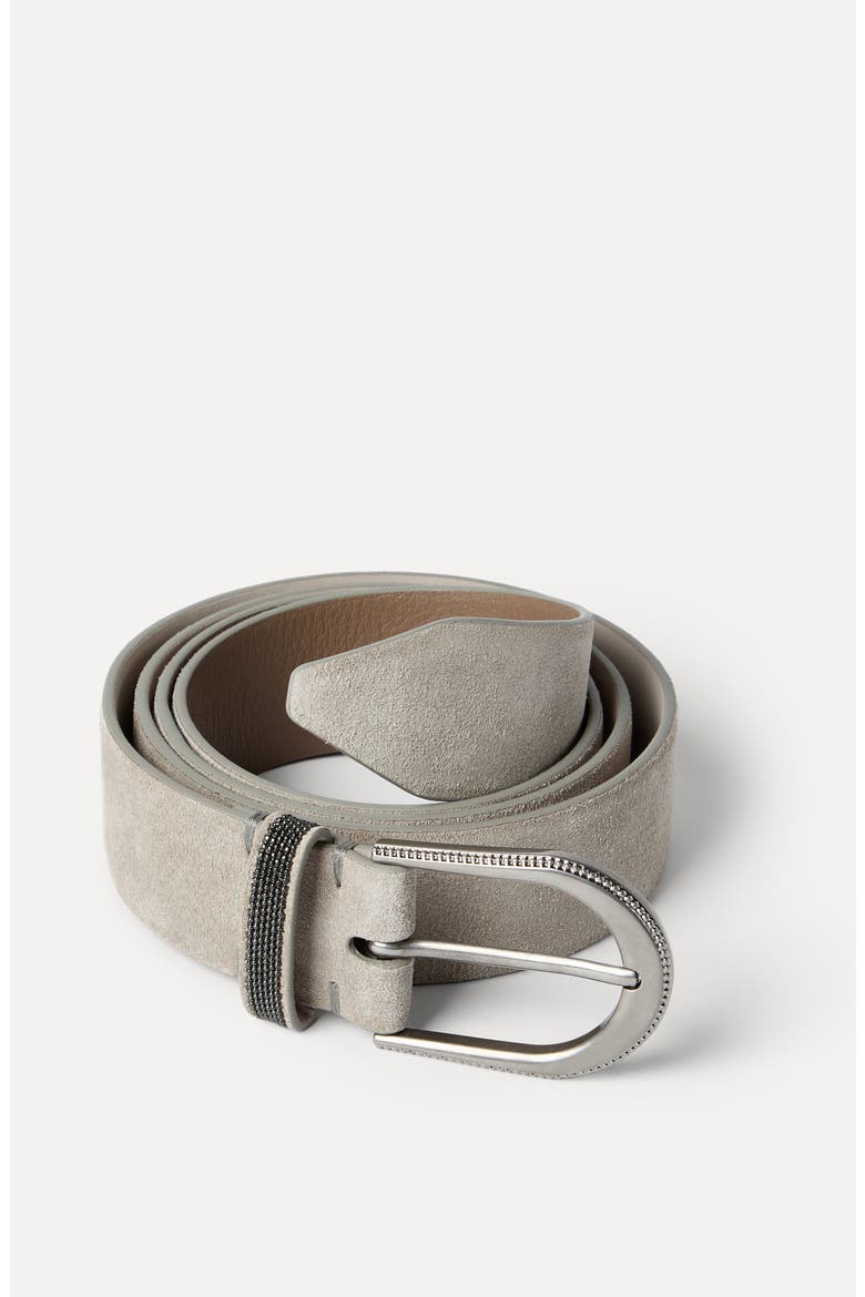 Suede belt, Alternate, color, Beige