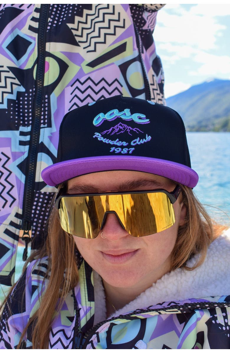 OOSC Powderclub Snapback - Black, Alternate, color, Black