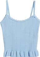PacSun Jennie Ruffle Sweater Tank