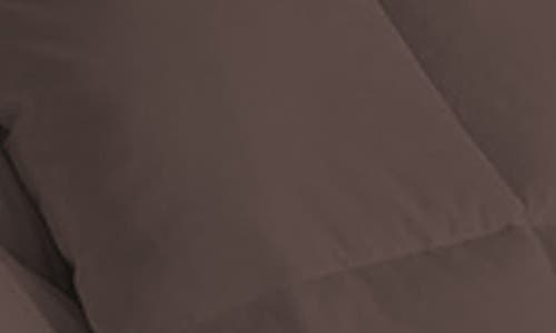 Shop Luxury Home Solid Brown Microfiber Comforter