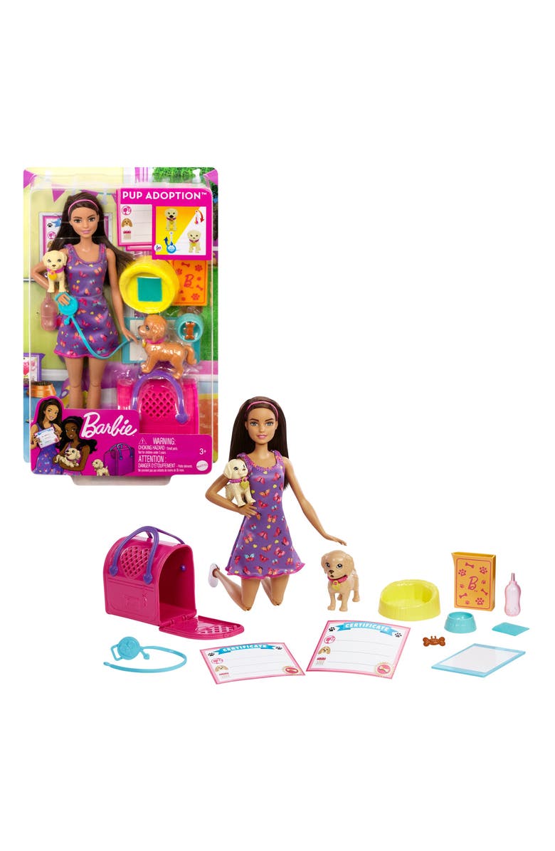 Barbie <sup>®</sup> Pup Adoption Doll, Alternate, color,