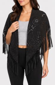 SAACHI Western Fringe Shawl