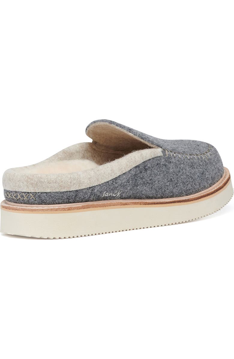 Sanuk Cozy Vibe Wool Felt Slipper, Alternate, color,