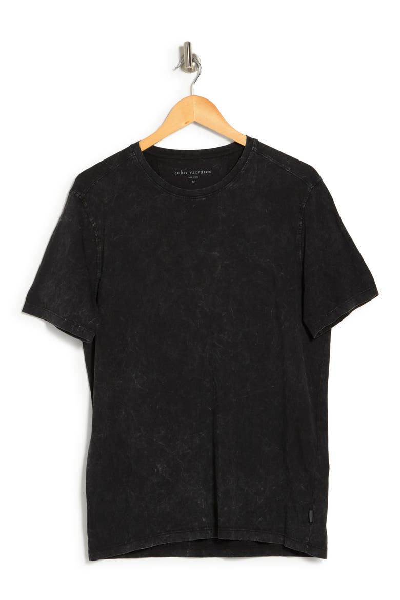 Marble Wash T-Shirt, Alternate, color, BLACK
