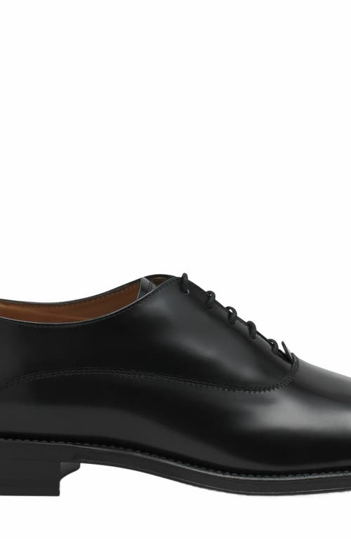 Lanvin Signature Leather Oxford Shoes
