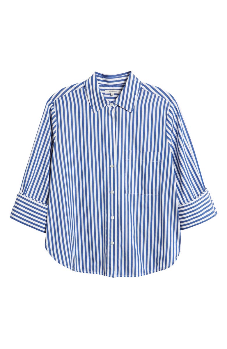 ICECREAM Mean Gene Long Sleeve Button-Up Shirt, Alternate, color, Black Iris