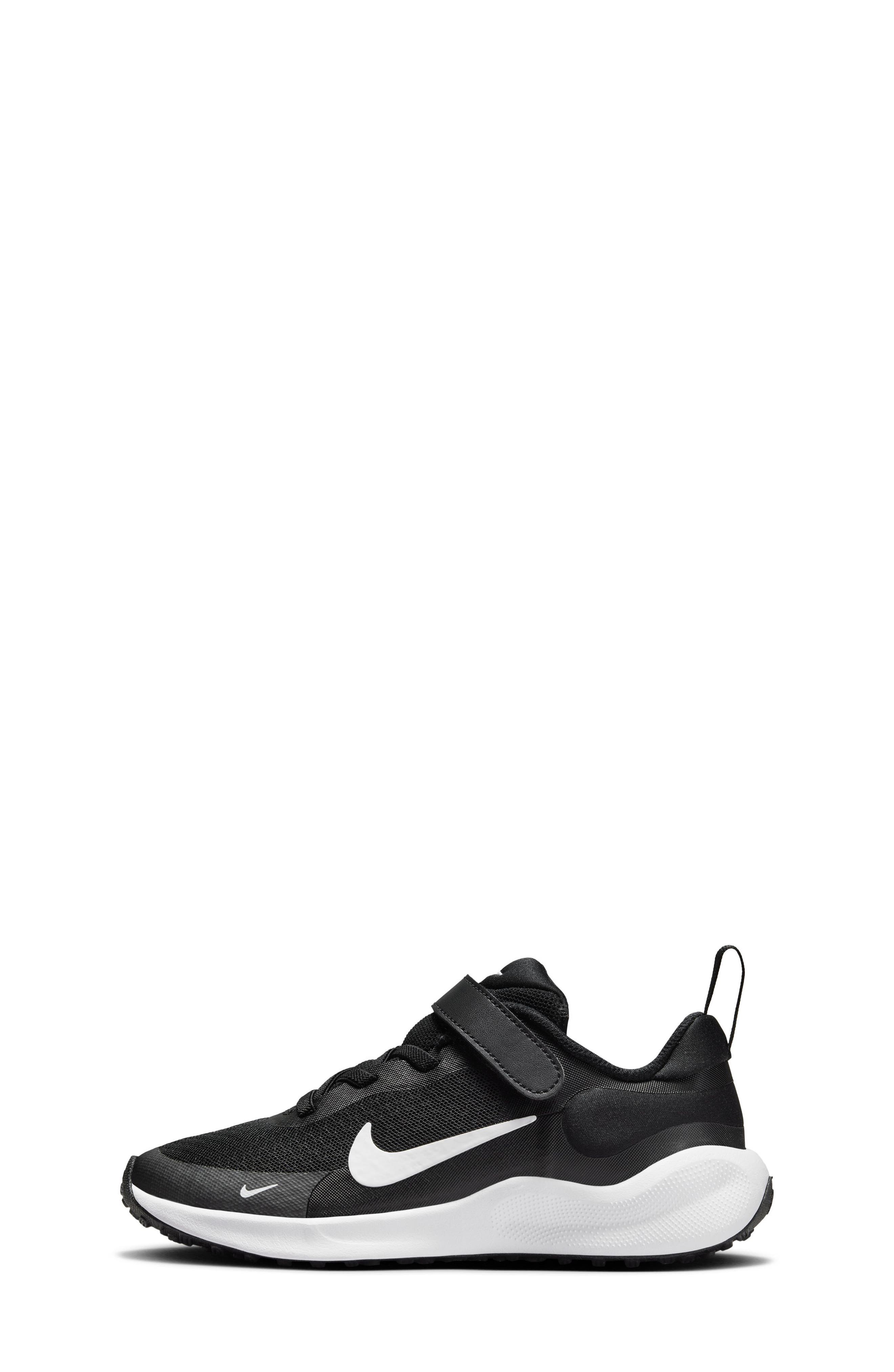 Revolution 7 Sneaker, Alternate, color, BLACK/ WHITE/ WHITE