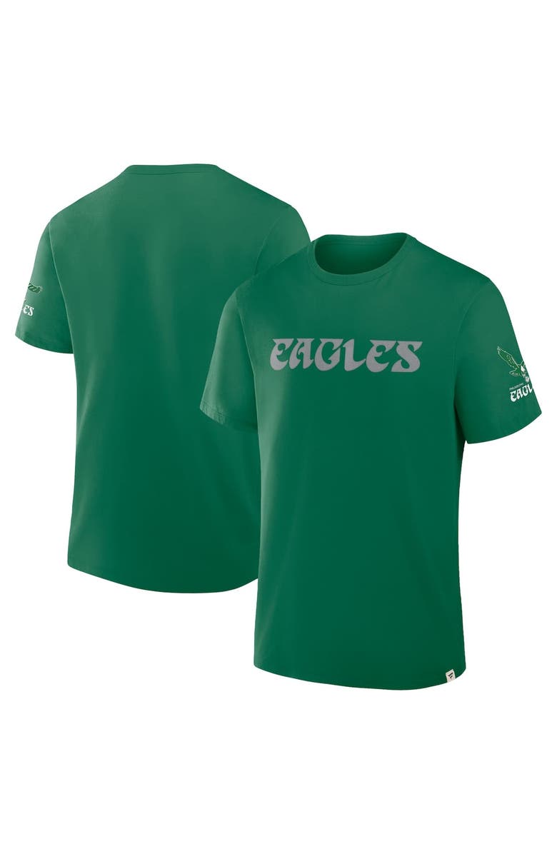 FANATICS Men's Fanatics Kelly Green Philadelphia Eagles Elevated Classic Legacy T-Shirt, Alternate, color, Kelly Green