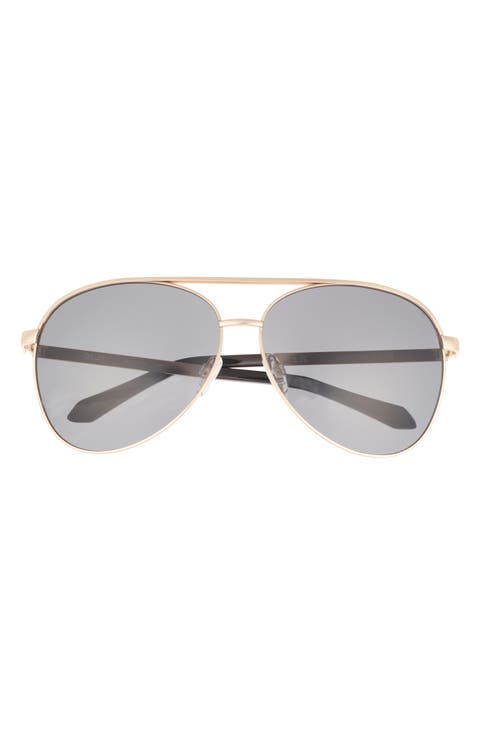 Australia Vivienne 64mm Aviator Sunglasses