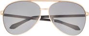 QUAY Australia Vivienne 64mm Aviator Sunglasses