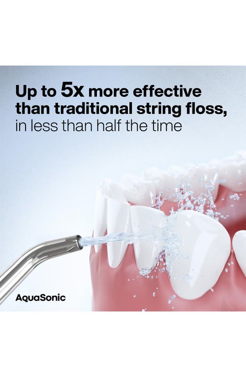 Aquasonic Elite White Flosser In White