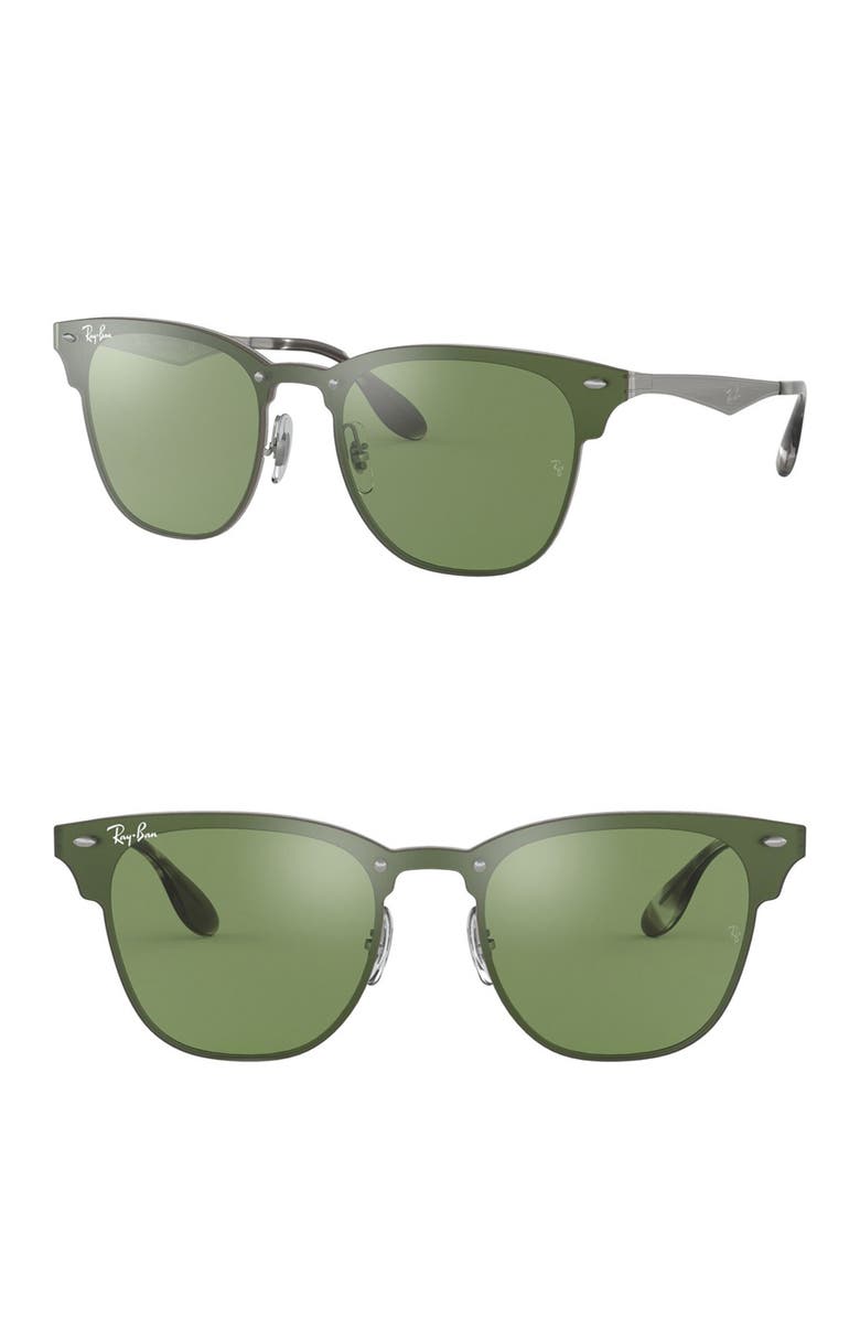 Ray-Ban 41mm Square Shield Sunglasses, Main, color,