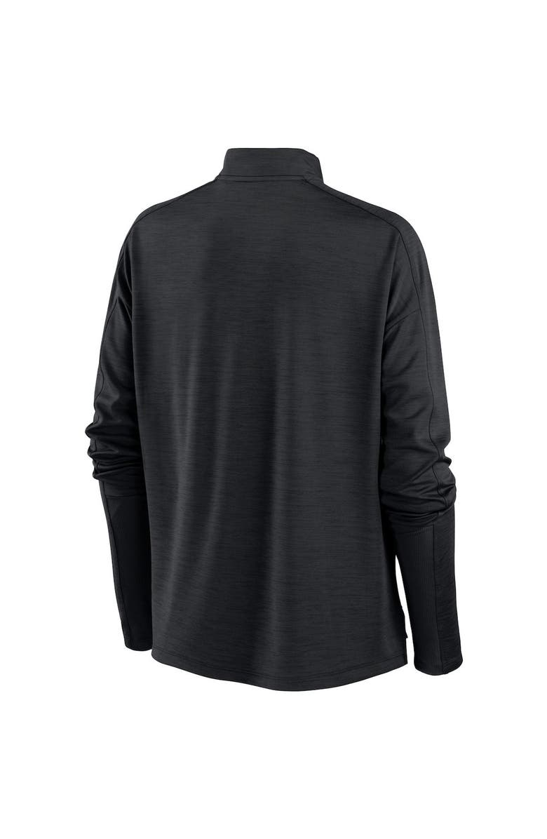 Nike Women's Nike Black Pittsburgh Pirates Primetime Local Touch Pacer Quarter-Zip Top, Alternate, color, Black
