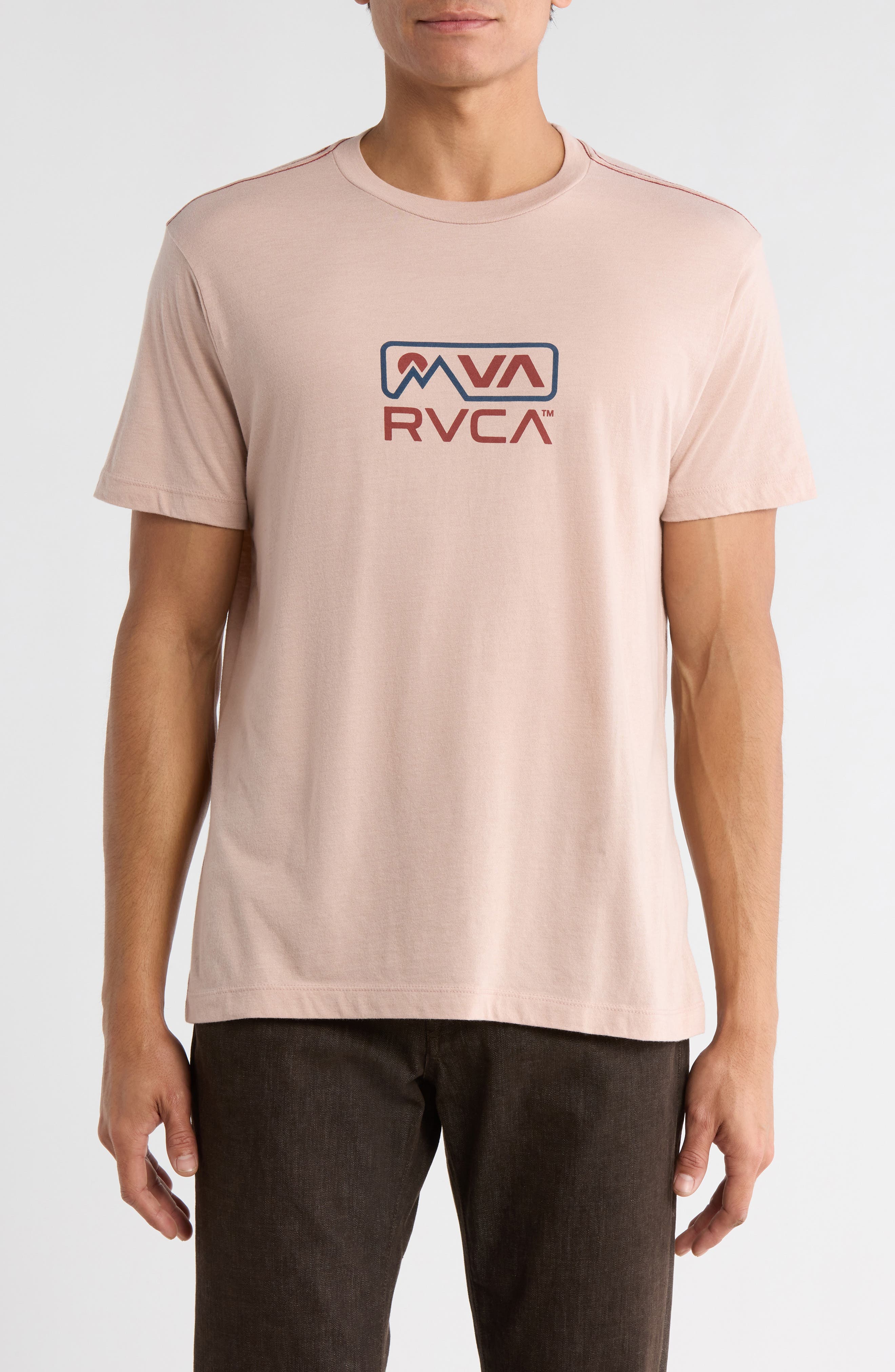 RVCA Mountain Logo Graphic T-Shirt