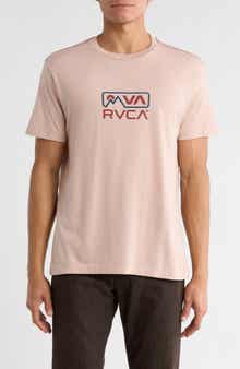 RVCA Mountain Logo Graphic T-Shirt