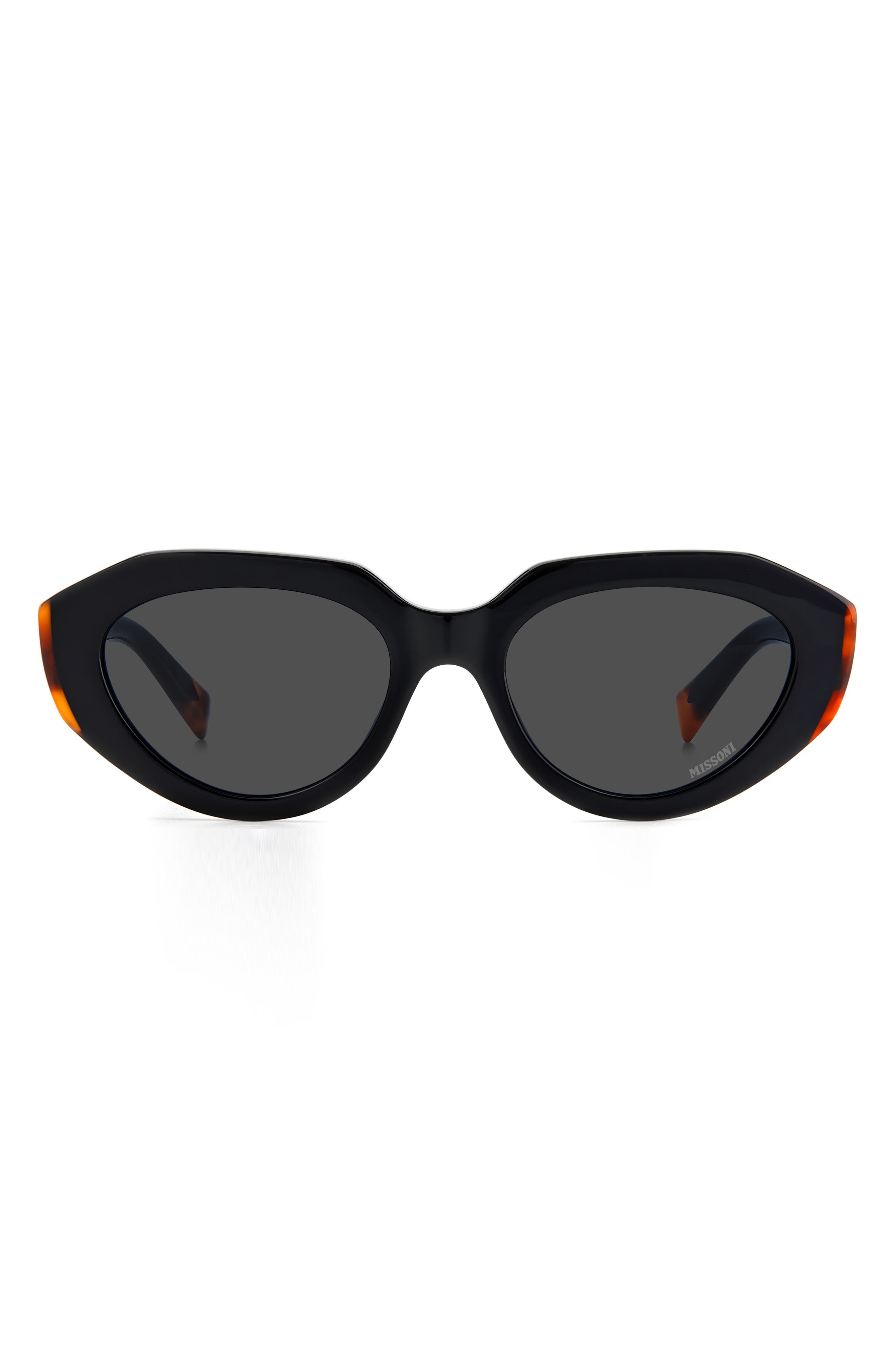 Missoni 53mm Round Sunglasses