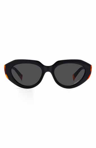 Missoni 53mm Round Sunglasses