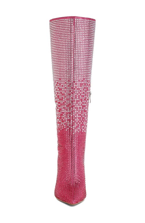 London Rag Orymple Knee High Boot In Pink