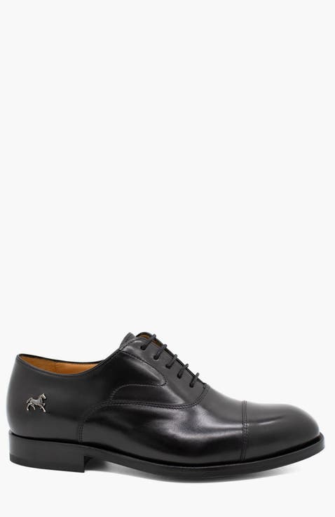 Cavalo Lusitano Leather Toe Cap Oxford Shoes