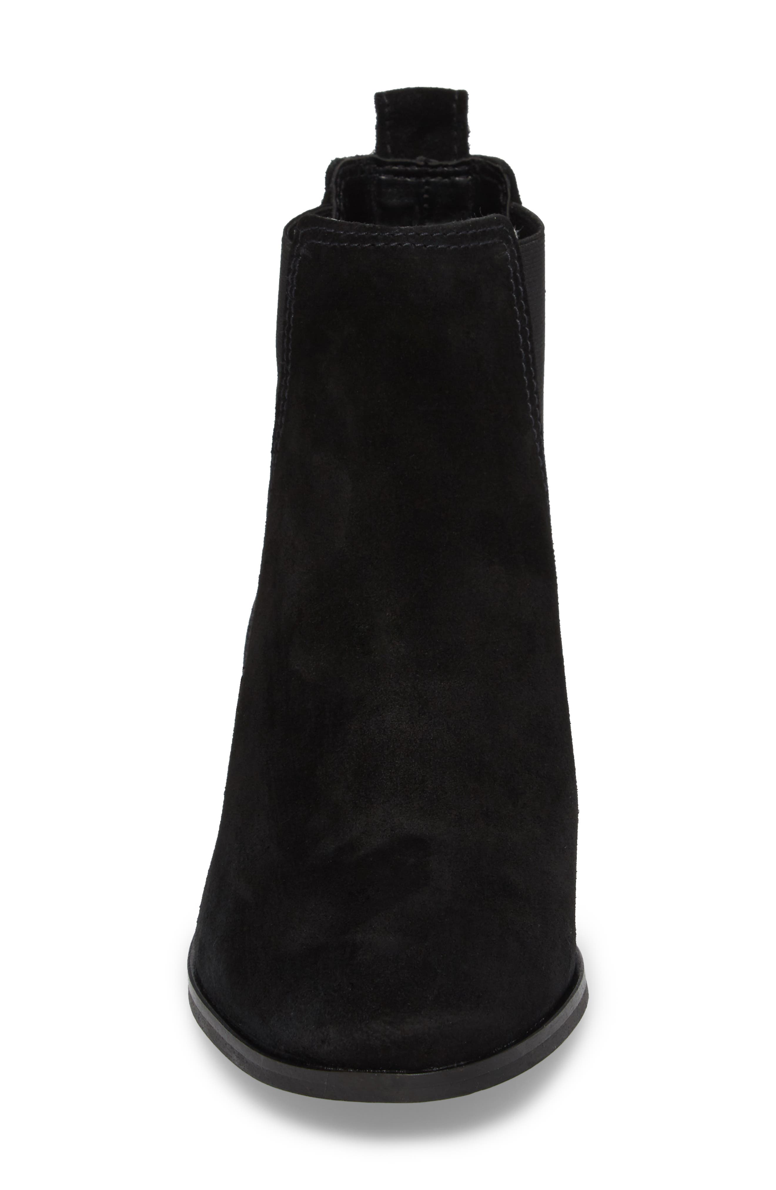 Dover Chelsea Boot, Alternate, color, BLACK SUEDE