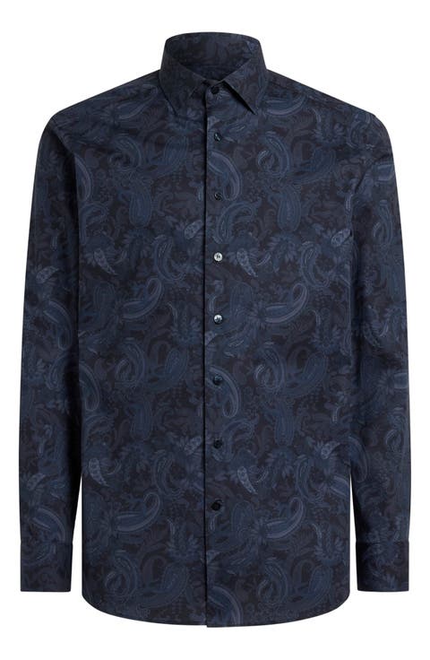 Roma Stretch Cotton Dress Shirt