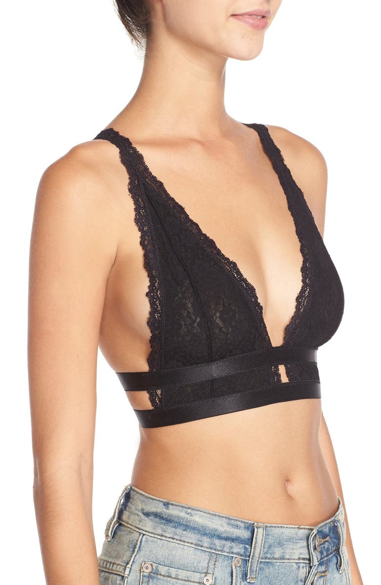 Free People 'Call Me Darling' Lace Bralette, Alternate, color,