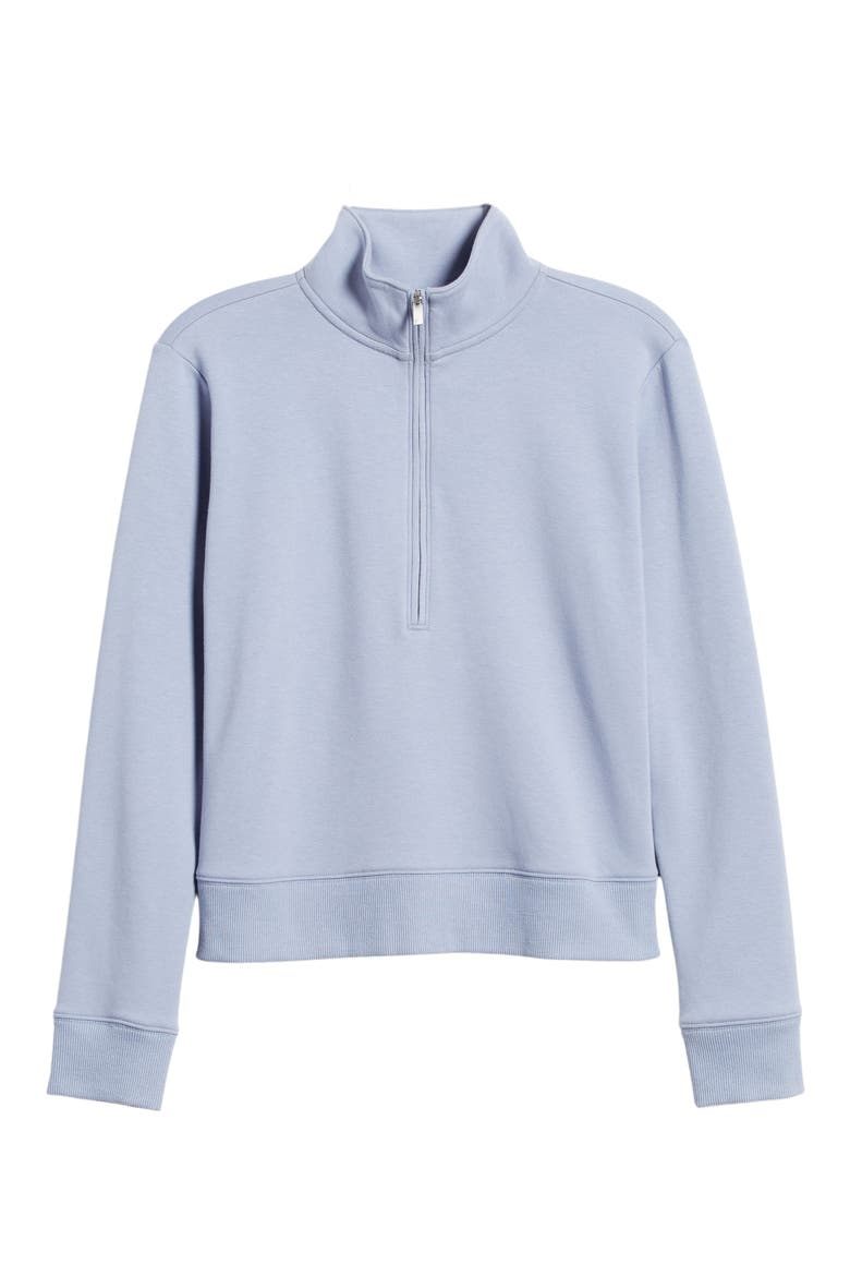 Cloud Half Zip Pullover, Alternate, color, TEMPEST