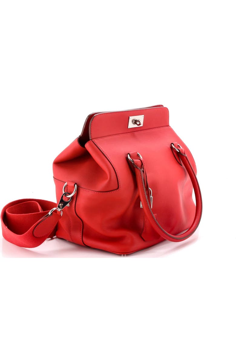 Pre-Owned Hermes Toolbox Bag Swift 26, Alternate, color, Rouge Casaque