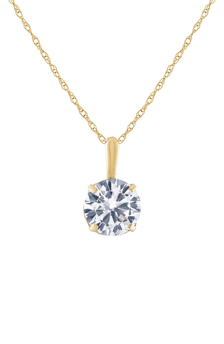 FUZION CREATIONS Stone Pendant Necklace, Main, color, 