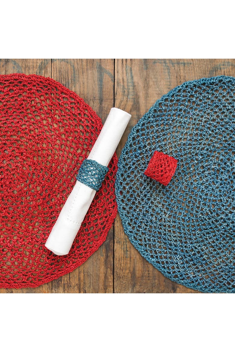 Lacey Aegean Charger, Main, color, Green