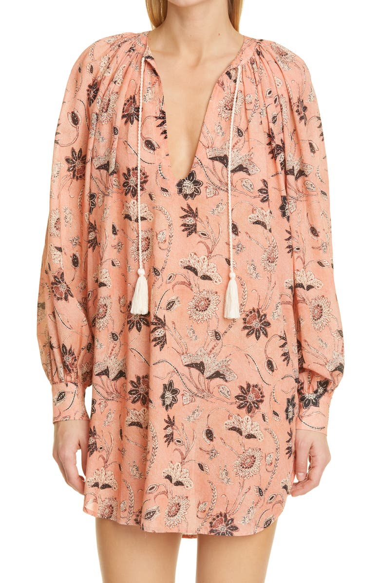 Ulla Johnson Biarritz Tunic Dress, Main, color, 