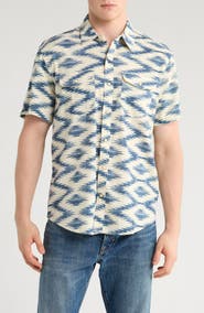 Lucky Brand Mojave Short Sleeve Western Shirt