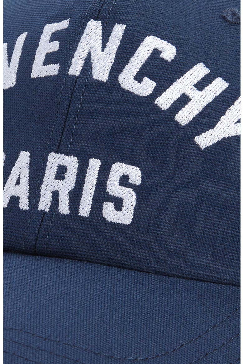 Embroidered Logo Adjustable Baseball Cap, Alternate, color, NAVY
