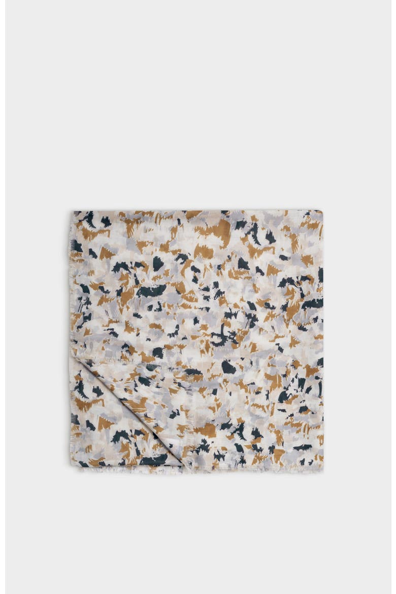 Printed Scarf, Main, color, Terrazo