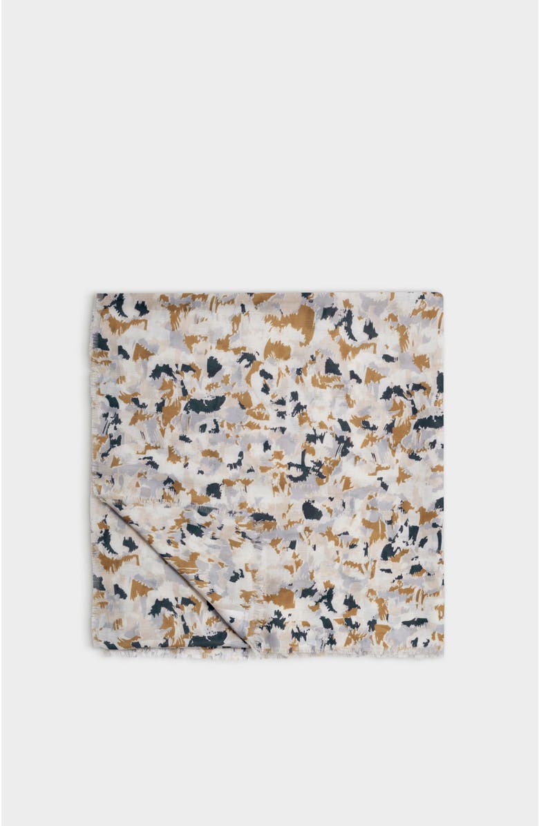 Katie Loxton Printed Scarf, Main, color, Terrazo