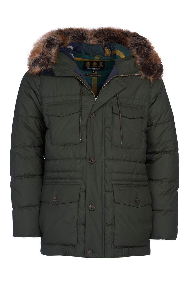 Sage Quilted Parka, Alternate, color, SAGE