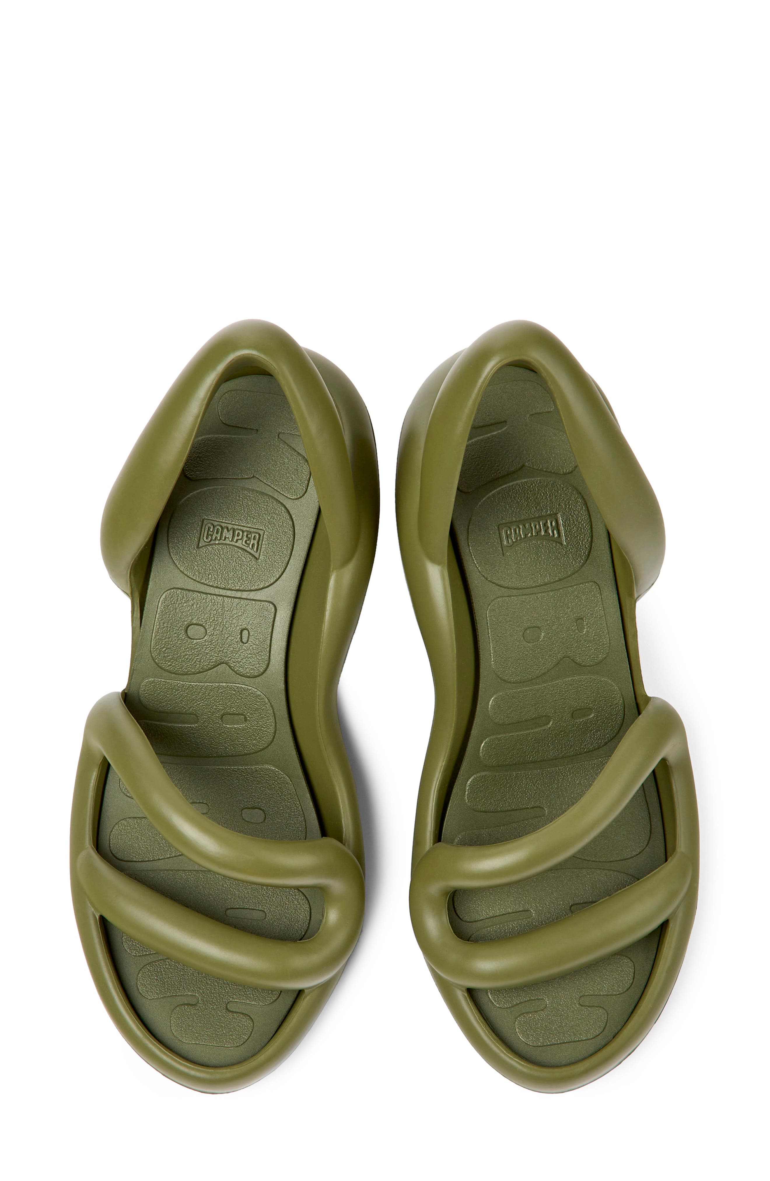 Camper Kobarah Slingback Sandal, Alternate, color, Medium Green