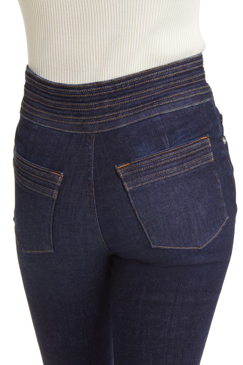 Le High Two-Button Flare Jeans, Alternate, color, FIFE