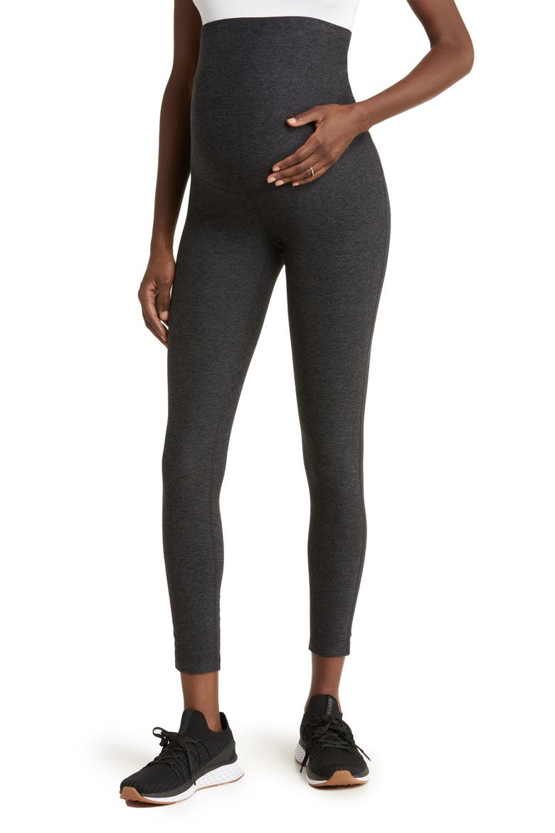Restore Soft Maternity Leggings, Main, color, BLACK