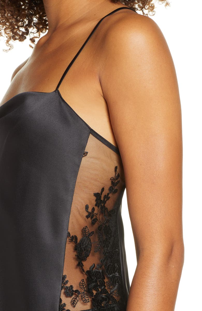 Rya Collection Darling Short Pajamas, Alternate, color, Black