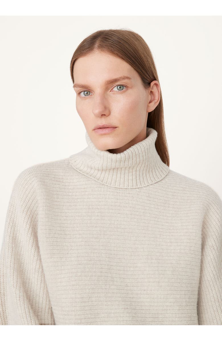 Vince Women's Ribbed Wool & Cashmere Turtleneck Sweater, Alternate, color,