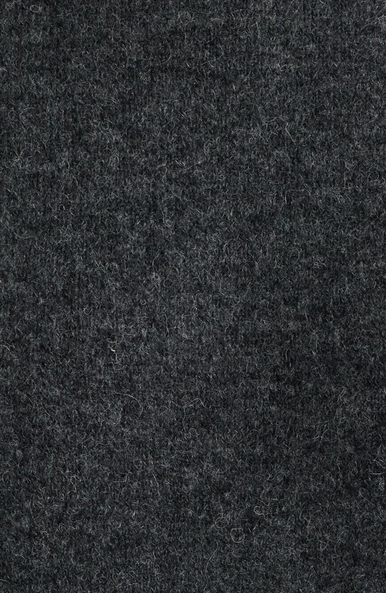 Proenza Schouler Randi Boiled Wool Blend Sweater, Alternate, color, Dark Grey