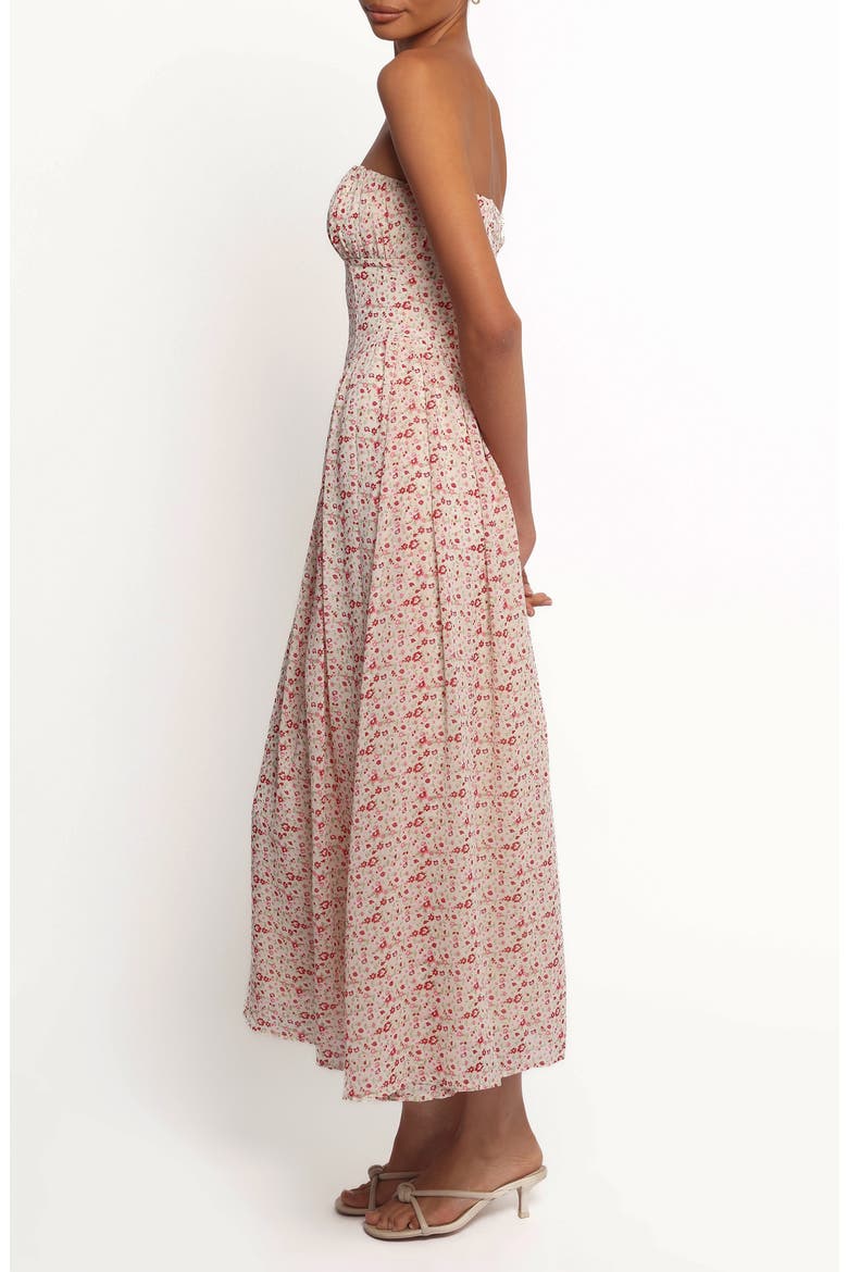 Jody Strapless Maxi Dress, Alternate, color, FLORAL