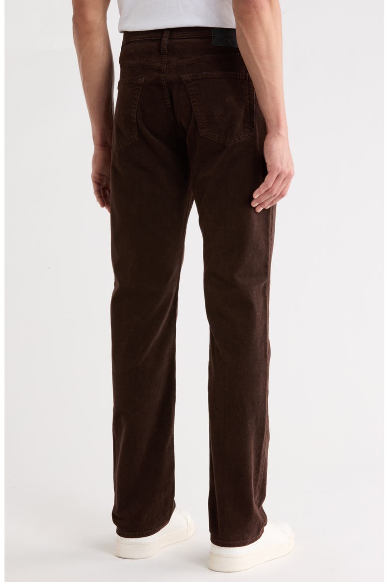 Everett Straight Leg Corduroy Pants, Alternate, color, SULFUR BITTER CHOCOLATE