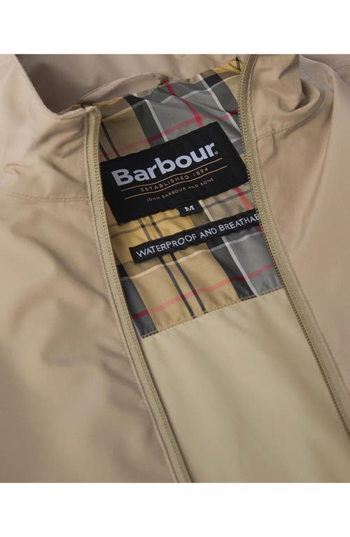 Shop Barbour Korbel Waterproof Jacket In Washed Stone